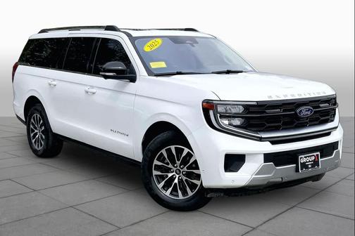 Oxford White 2025 Ford Expedition Max Platinum