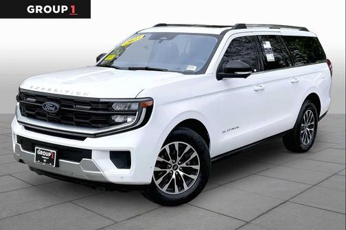 Oxford White 2025 Ford Expedition Max Platinum