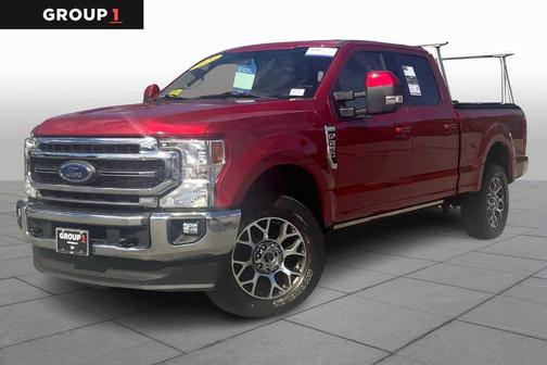 Rapid Red Metallic Tinted Clearcoat 2020 Ford F-250 Lariat