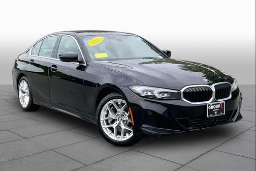 black 2025 BMW 330 xDrive