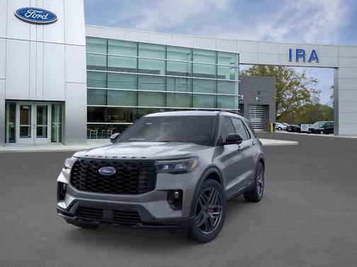 Gray 2026 Ford Explorer ST-Line