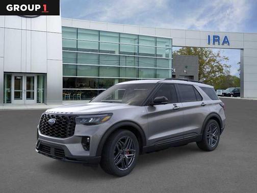 Gray 2026 Ford Explorer ST-Line