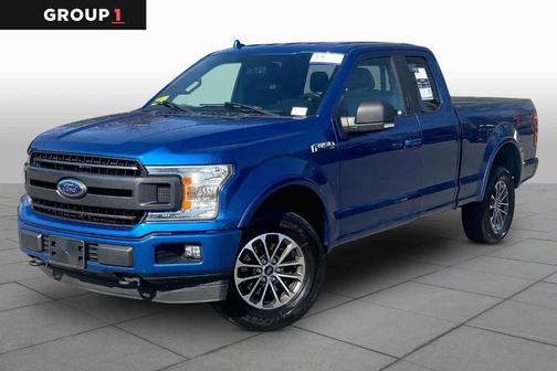 Lightning Blue 2018 Ford F-150 XLT