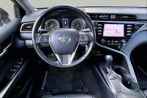 Supersonic Red 2019 Toyota Camry SE