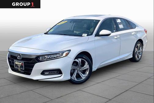 Platinum White Pearl 2018 Honda Accord EX