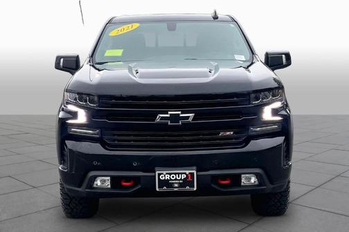 Black 2021 Chevrolet Silverado 1500 LT Trail Boss