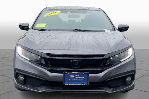 Modern Steel Metallic 2020 Honda Civic Sport