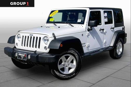Bright White Clearcoat 2016 Jeep Wrangler Unlimited Sport