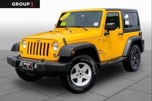 Baja Yellow Clearcoat 2015 Jeep Wrangler Sport