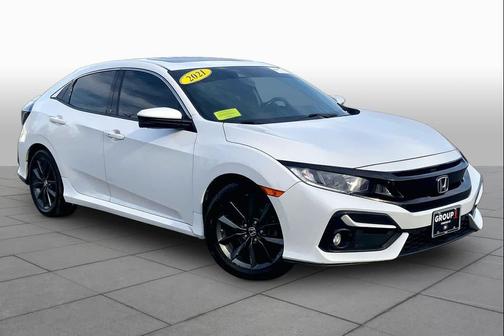 Platinum White Pearl 2021 Honda Civic EX