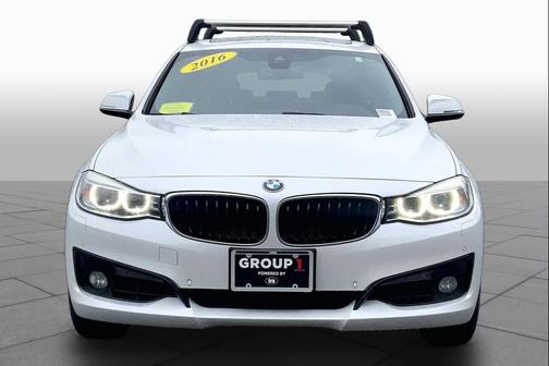 WHITE 2016 BMW 328 Gran Turismo xDrive