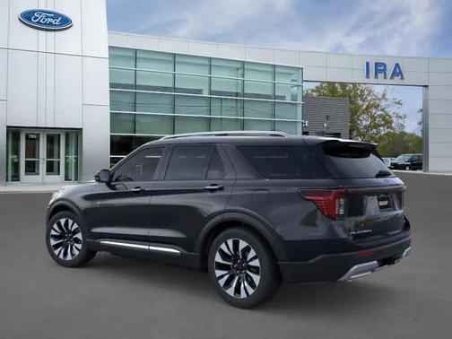 AGATE BLACK METALLIC 2026 Ford Explorer Platinum