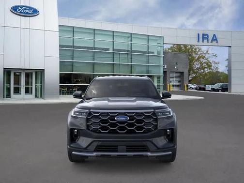 AGATE BLACK METALLIC 2026 Ford Explorer Platinum