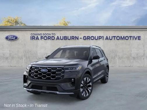 Black 2026 Ford Explorer Platinum