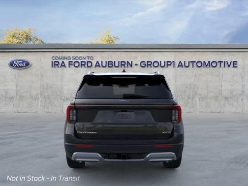 Black 2026 Ford Explorer Platinum