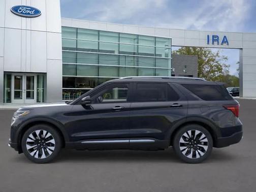 AGATE BLACK METALLIC 2026 Ford Explorer Platinum