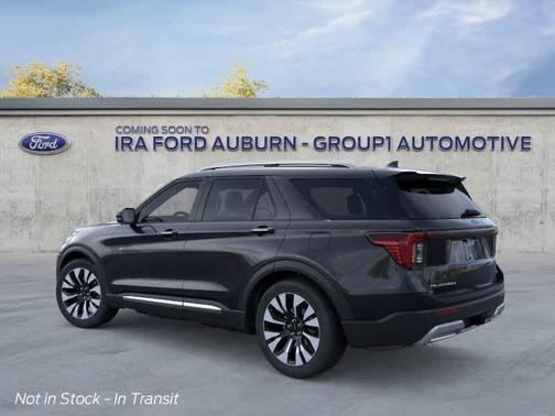 Black 2026 Ford Explorer Platinum