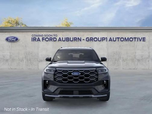 Black 2026 Ford Explorer Platinum