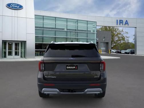 AGATE BLACK METALLIC 2026 Ford Explorer Platinum