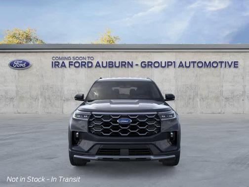 Black 2026 Ford Explorer Platinum