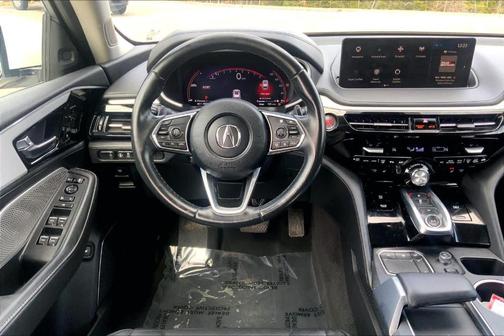 Platinum White Pearl 2023 Acura MDX Technology