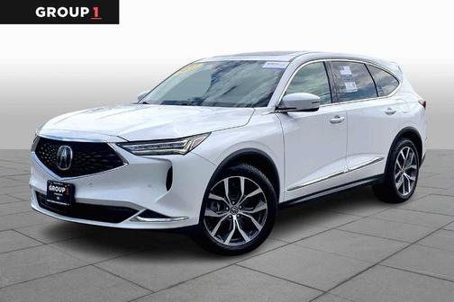 Platinum White Pearl 2023 Acura MDX Technology
