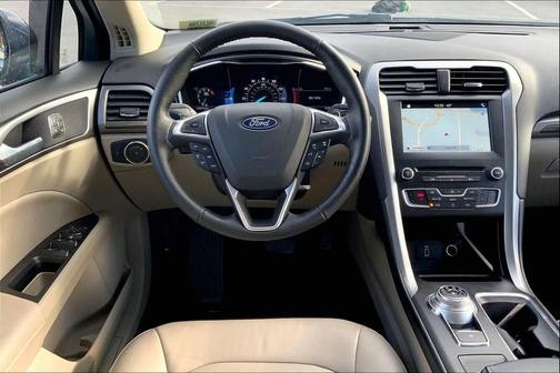 BLUE 2018 Ford Fusion SE