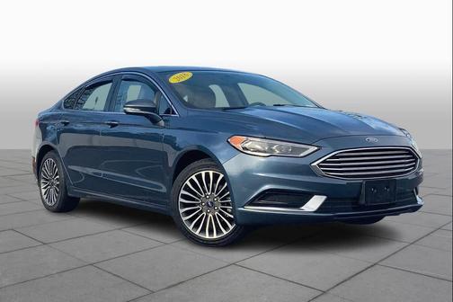 BLUE 2018 Ford Fusion SE