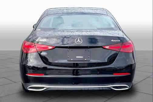 Black 2025 Mercedes-Benz C-Class C 300 4MATIC