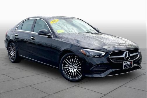 Black 2025 Mercedes-Benz C-Class C 300 4MATIC