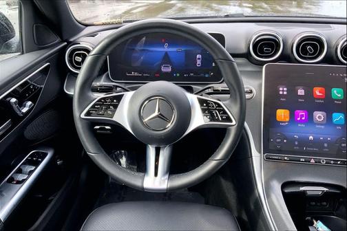 Black 2025 Mercedes-Benz C-Class C 300 4MATIC