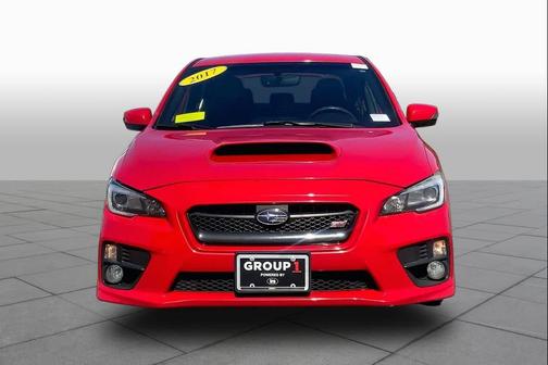 Pure Red 2017 Subaru WRX STI Base
