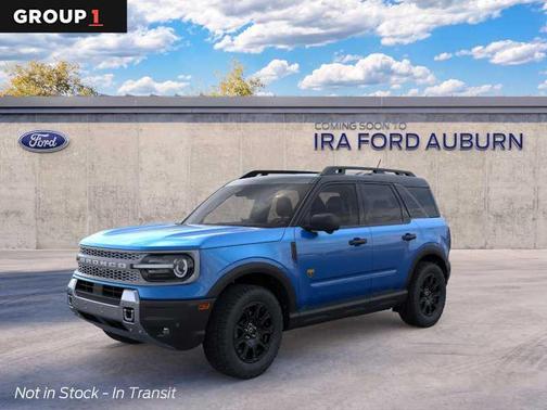 Velocity Blue Metallic 2026 Ford Bronco Sport Badlands