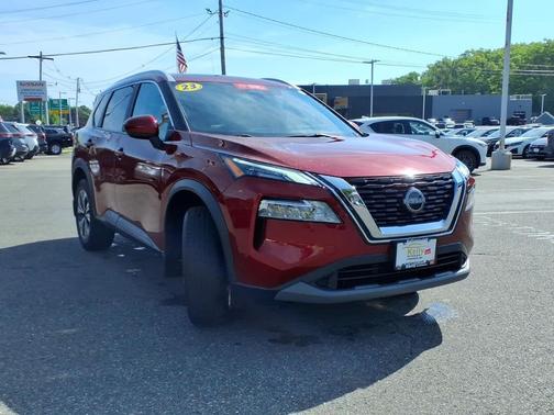 Scarlet Ember Tintcoat 2023 Nissan Rogue SV