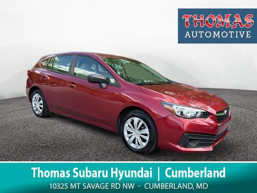Crimson Red Pearl 2022 Subaru Impreza Base