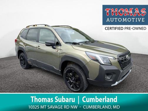 Autumn Green 2022 Subaru Forester Wilderness