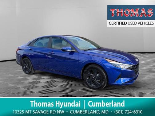 2023 Hyundai ELANTRA HEV Blue