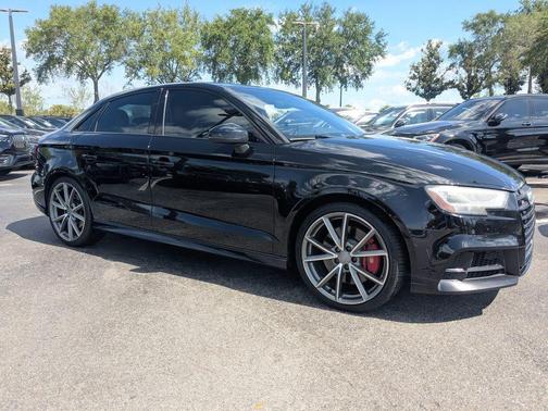 Brilliant Black 2018 Audi S3 2.0T Premium Plus