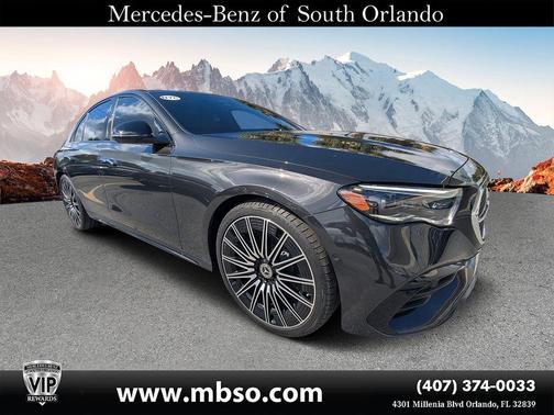 2025 Mercedes-Benz E-Class E 350 4MATIC