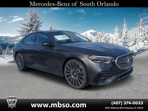 2025 Mercedes-Benz E-Class E 350 4MATIC