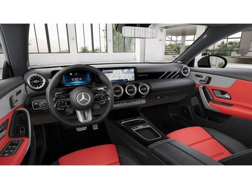 Alpine Gray 2026 Mercedes-Benz AMG CLA 45 Base 4MATIC