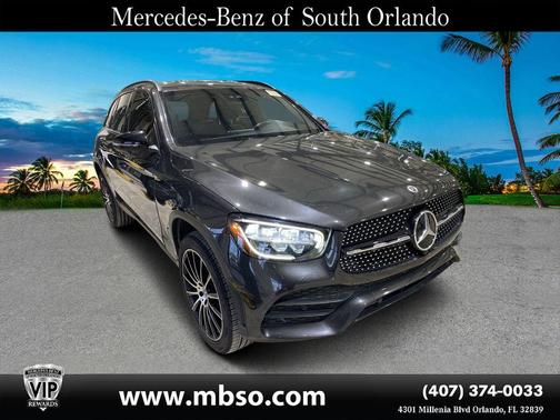 Graphite Gray Metallic 2022 Mercedes-Benz GLC 300 Base