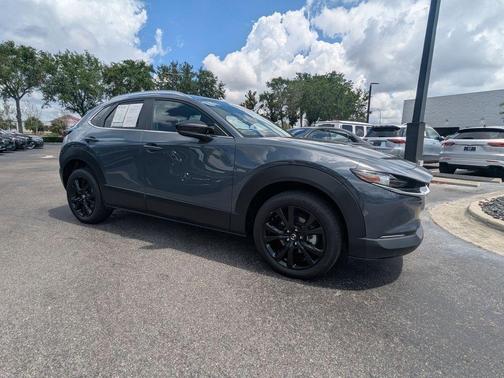 Polymetal Gray Metallic 2024 Mazda CX-30 2.5 S Carbon Edition