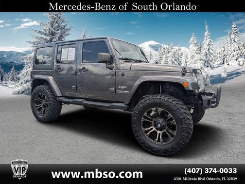 Granite Crystal Clearcoat Metallic 2018 Jeep Wrangler JK Unlimited Sahara