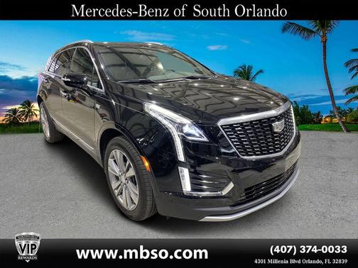 Stellar Black Metallic 2024 Cadillac XT5 Premium Luxury