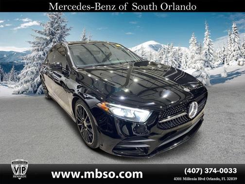 Midnight Black 2022 Mercedes-Benz A-Class A 220
