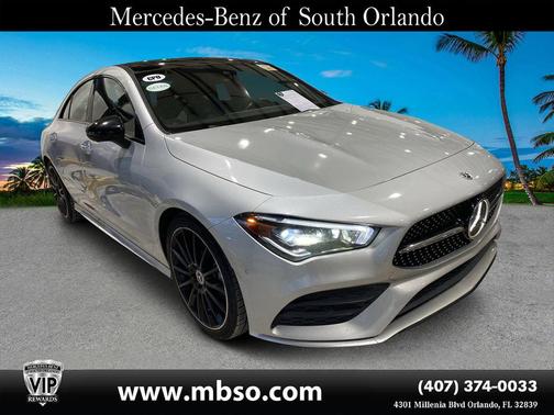 Iridium Silver Metallic 2022 Mercedes-Benz CLA 250 Base 4MATIC