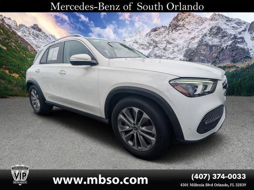 Polar White 2021 Mercedes-Benz GLE 350 Base