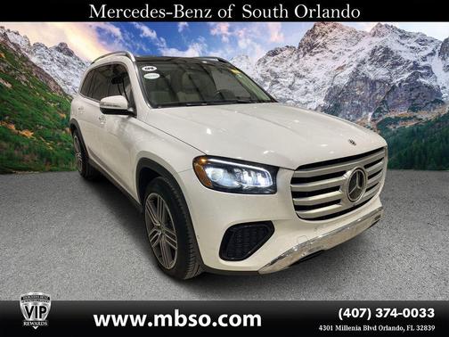 Polar White 2024 Mercedes-Benz GLS 450 4MATIC