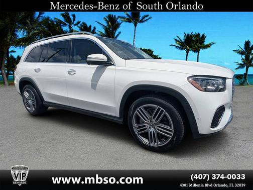 Polar White 2024 Mercedes-Benz GLS 450 4MATIC